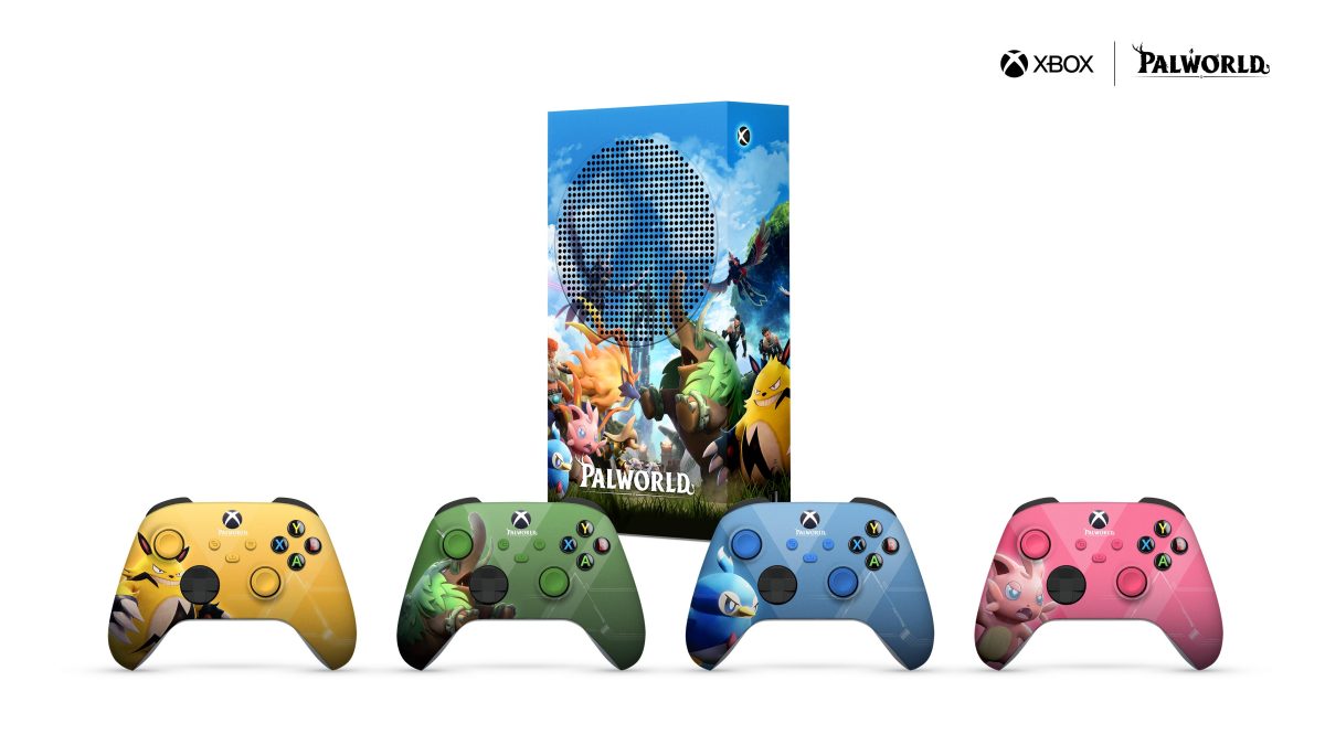 Custom Palworld Xbox Series S and Controllers Are Contest Prizes