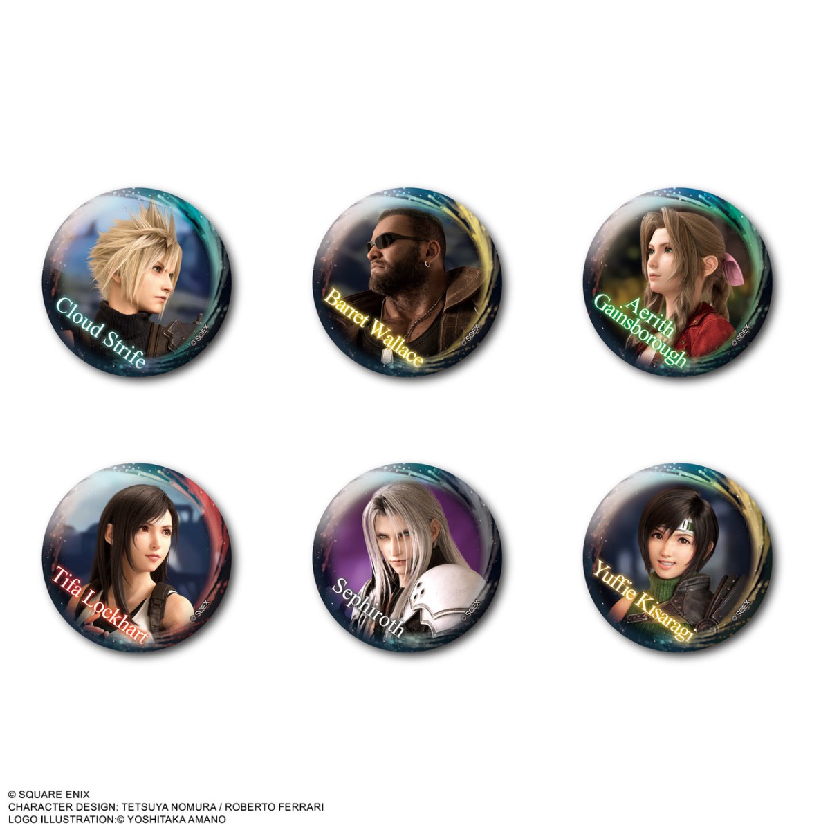 Square Enix Preparing Final Fantasy VII Rebirth Magnets and Pins 