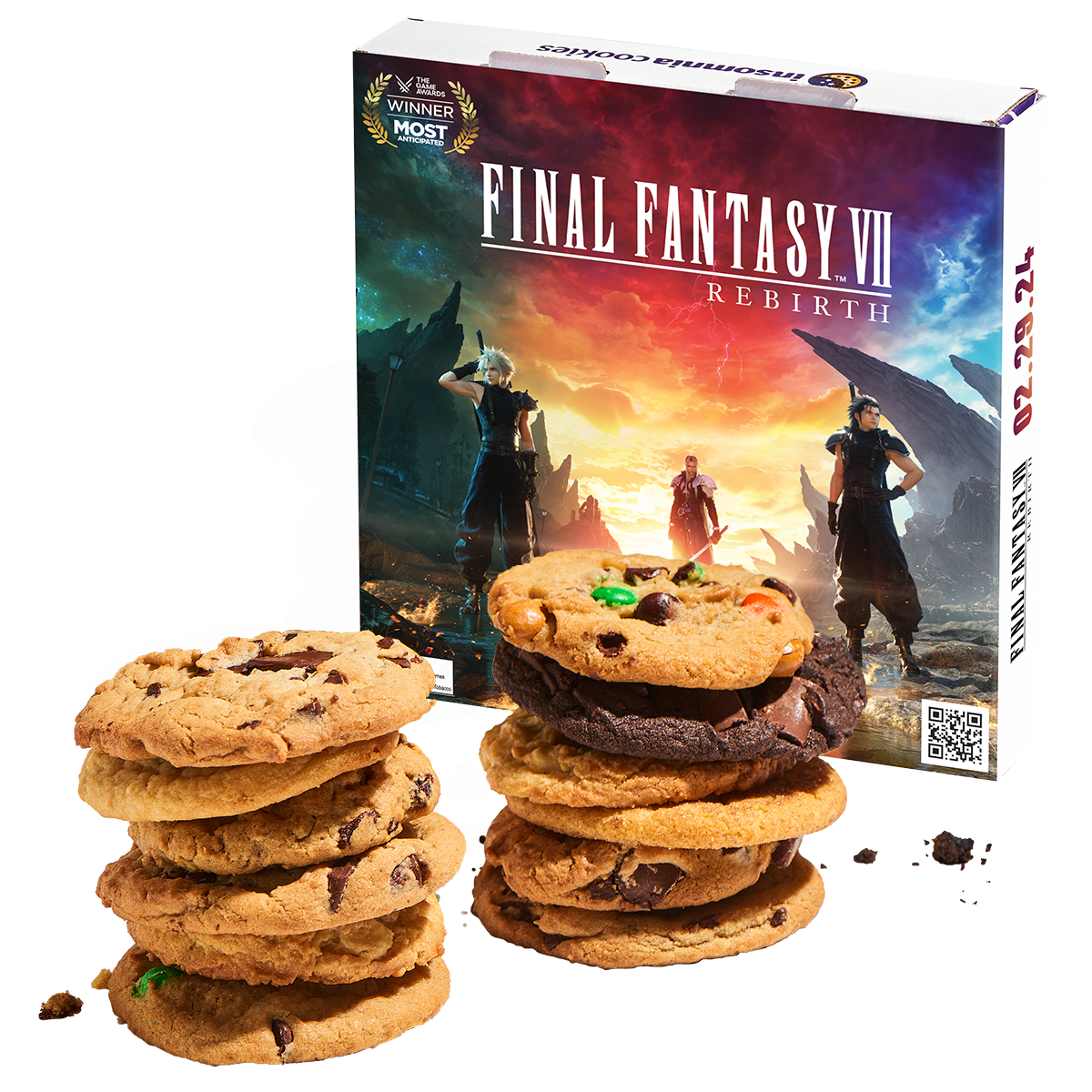 Final Fantasy VII Rebirth Insomnia Cookies Promotion Begins 