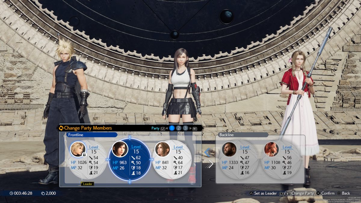How to Change Characters in Your FFVII Rebirth Party