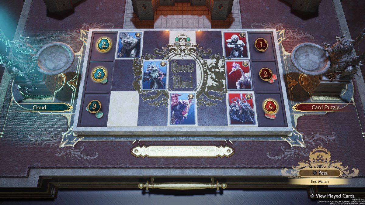 FFVII Rebirth Queen's Blood Card Carnival Puzzle Solutions 