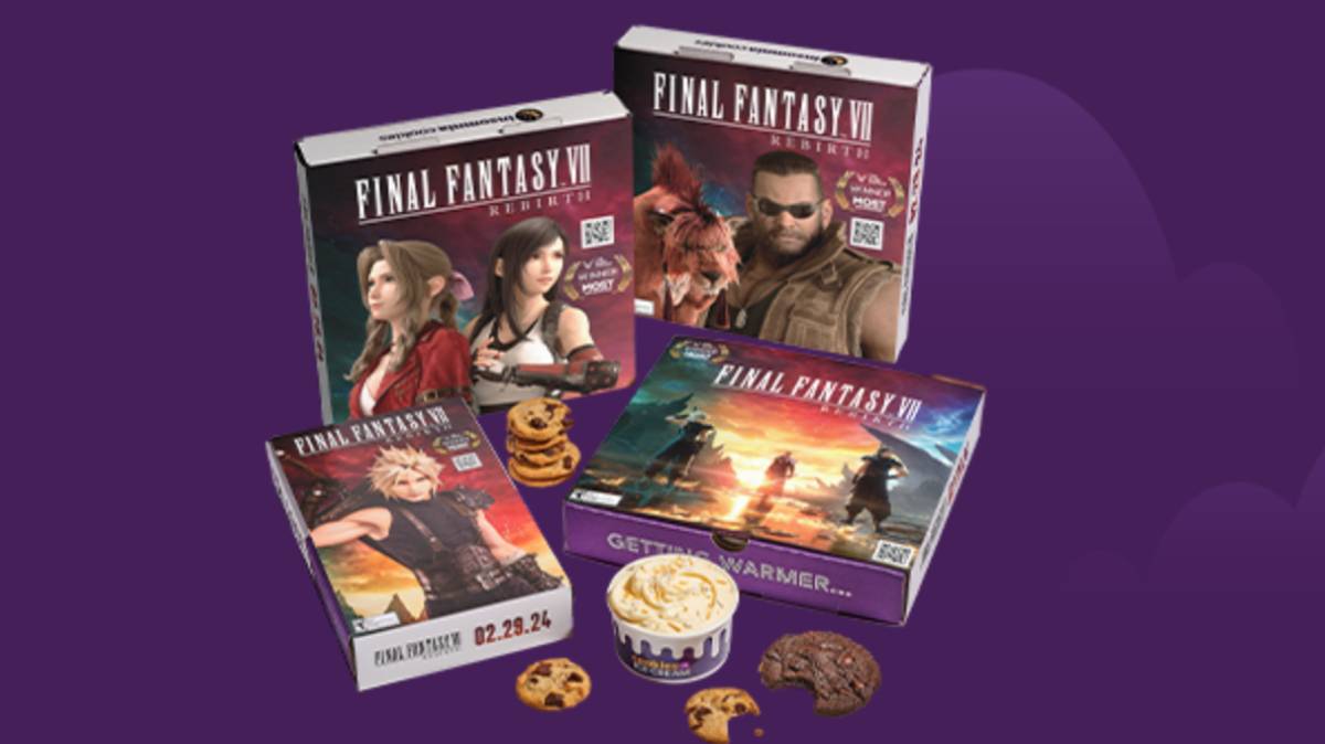 Final Fantasy VII Rebirth Insomnia Cookies Promotion Begins