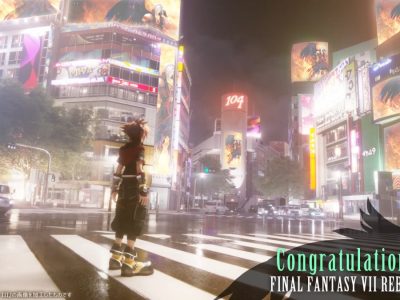 Kingdom Hearts 4 Art Celebrates FFVII Rebirth With Sora and Sephiroth