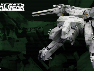 Metal Gear REX model kit by Kotobukiya