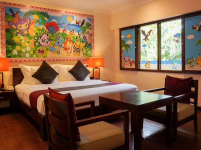 Pokemon-themed room in Hotel Nikko Bali Benoa Beach