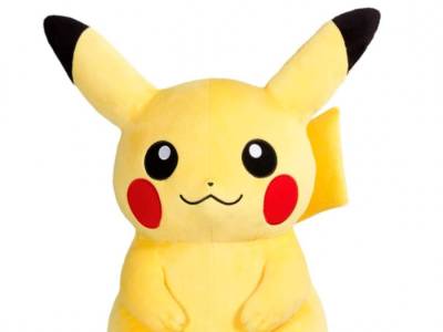 Giant Pikachu Plush Joins Pokemon Center Stuffed Animal Collection