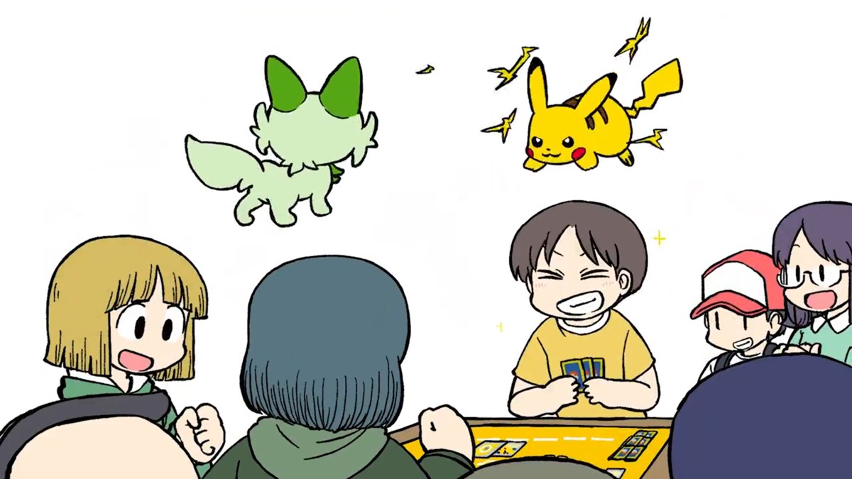 Nichijou Series Creator Made a Pokemon TCG Commercial