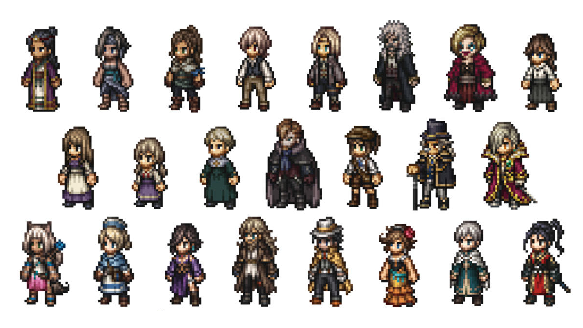 Octopath Traveler 2 16-bit arrangements album