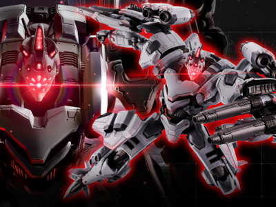 Armored Core VI 6 Ayre IB-07 Sol 644 Robot Spirits action figure artwork