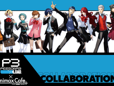 Persona 3 Reload Animax Cafe Merchandise Available Online