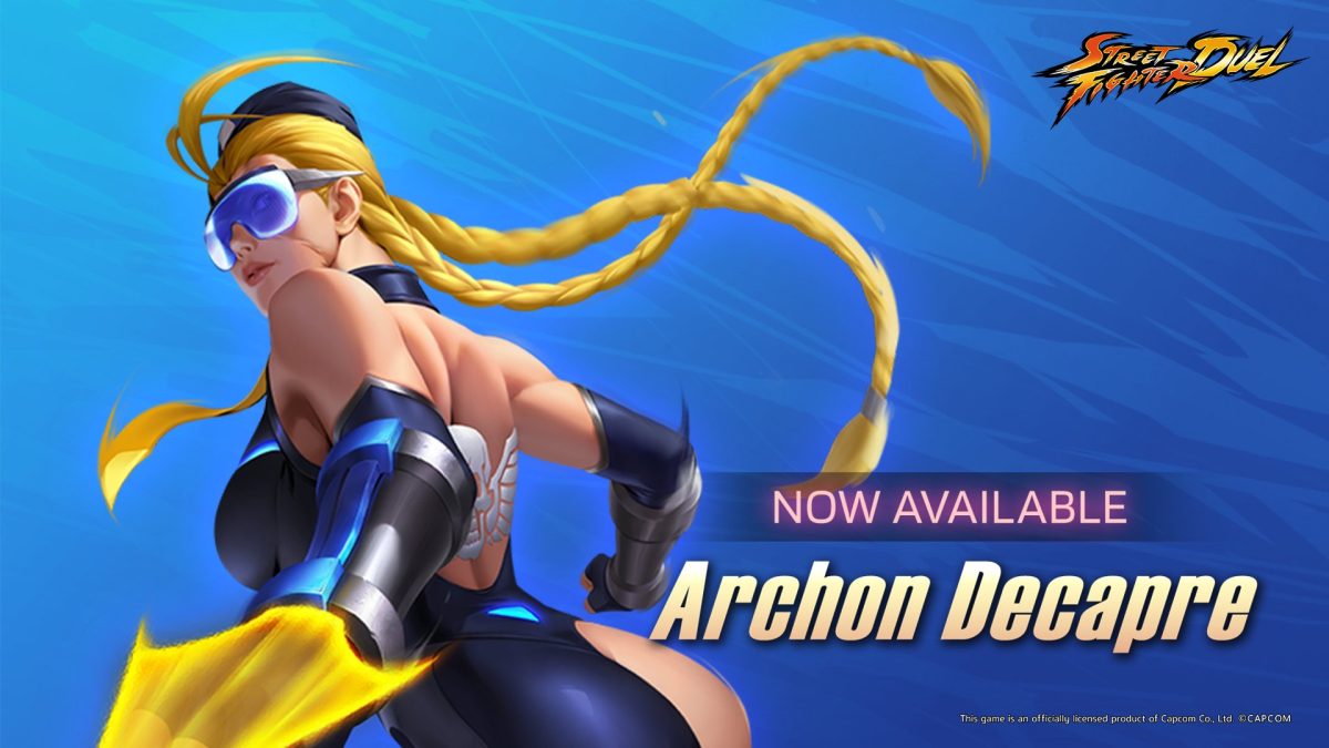 Archon Decapre Becomes a Playable Street Fighter: Duel Character