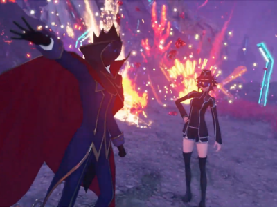 Code Geass Lelouch Zero and Kallen character avatars in Phantasy Star Online 2 PSO2 New Genesis