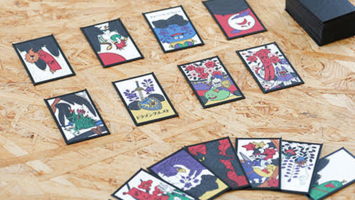 dragon quest hanafuda tarot header