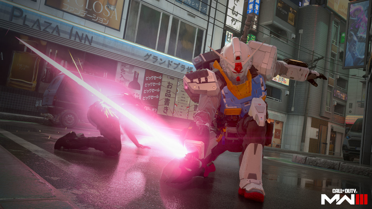 Gundam in Call of Duty - RX-78-2 Gundam