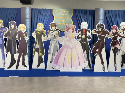 Mobile Suit Gundam SEED Freedom The Experience event opening on Kira and Cagalli birthday