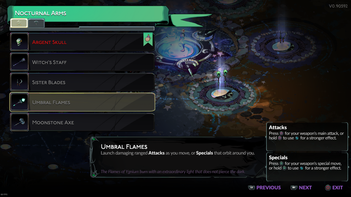 Hades 2 Umbral Flames