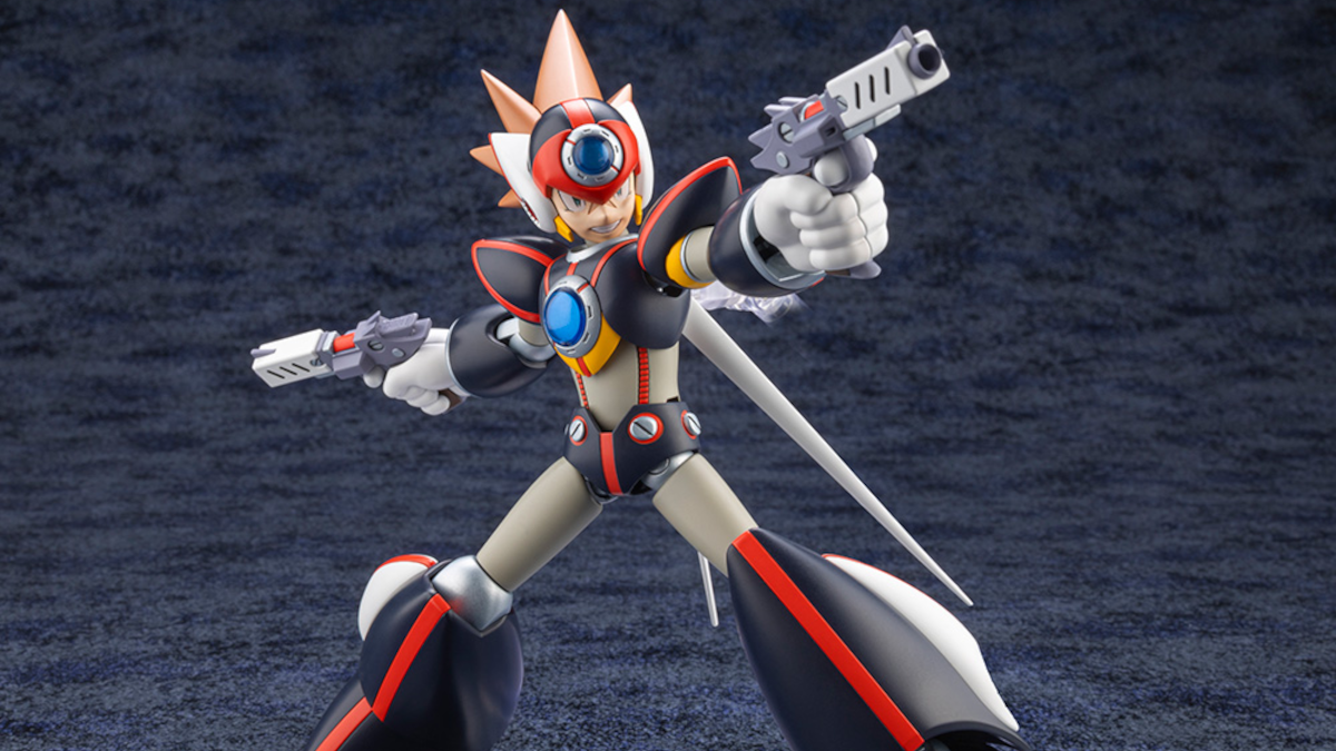 Mega Man X Axl model kit by Kotobukiya