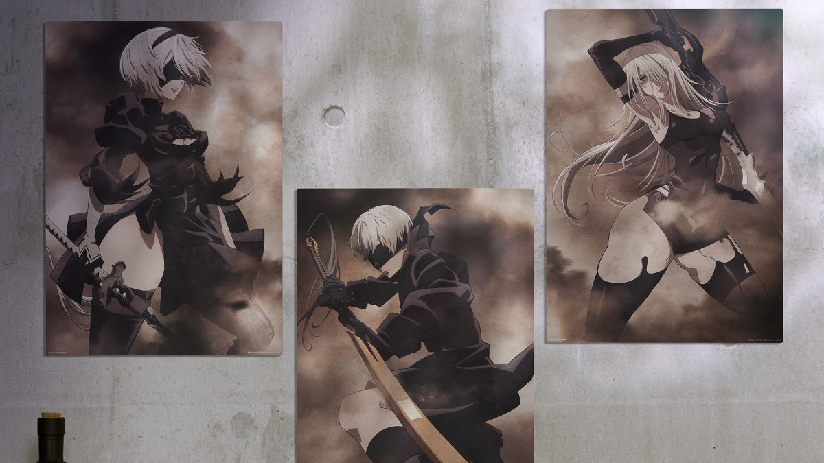 NieR Automata anime Ichiban Kuji lottery prizes