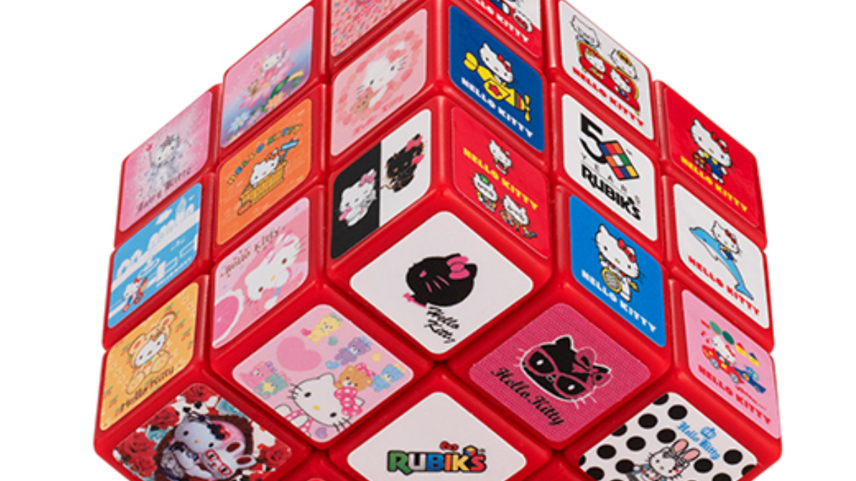 rubik's cube hello kitty header