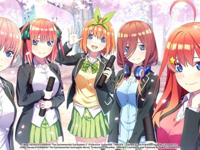 The Quintessential Quintuplets: Memories of a Quintessential Summer and Five Memories Spent With You will be on the PS4, Switch, and PC.