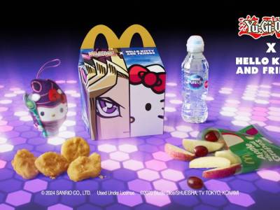 Yu-Gi-Oh Hello Kitty Happy Meal Toys at McDonald’s in the UK