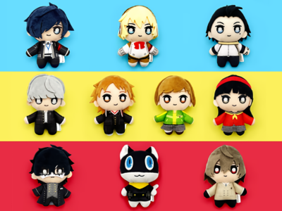 Atlus Announces New Line of Persona Series Plushes