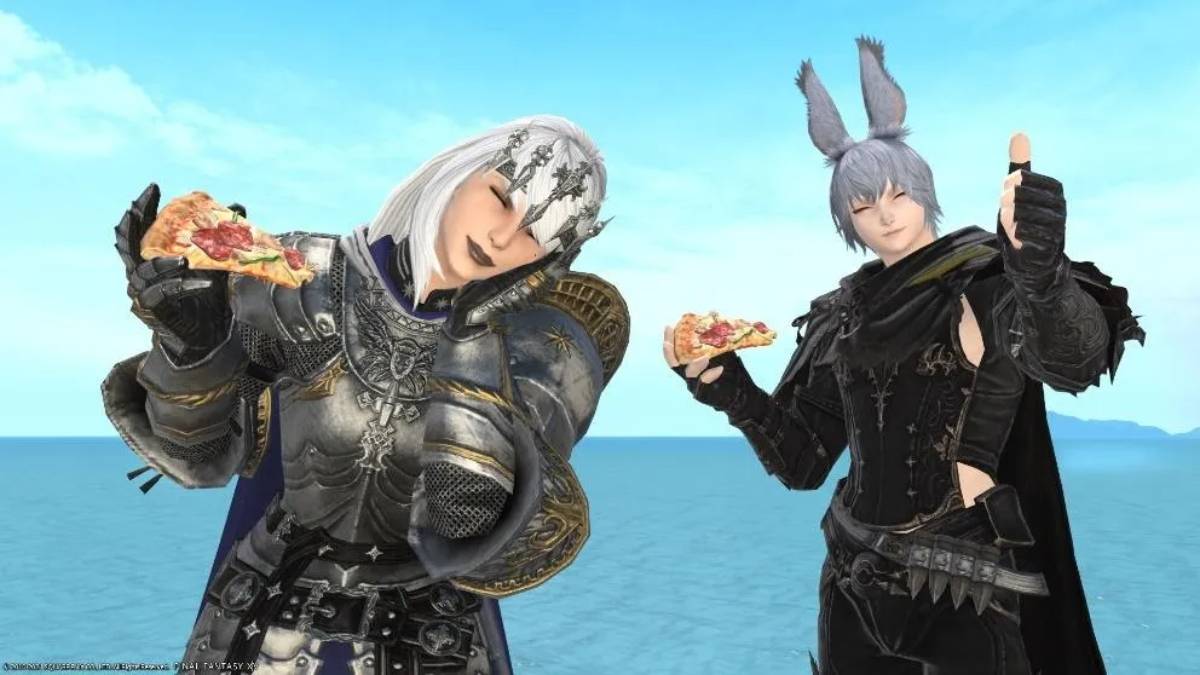 FFXIV Eat Pizza Emote Broken for Au Ra Avatars in 7.0