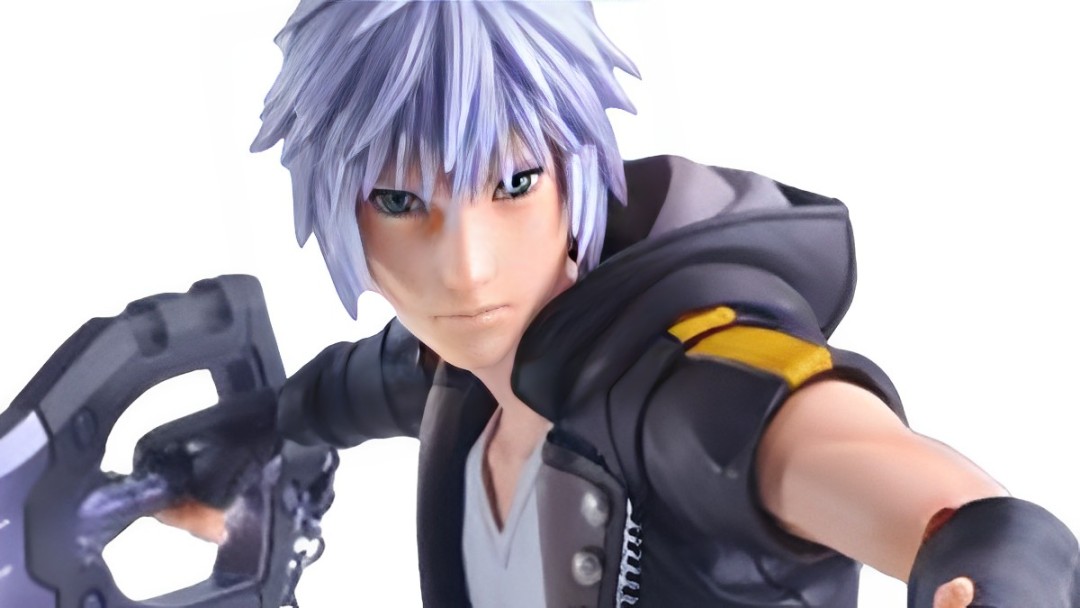 Riku figurine with a Keyblade