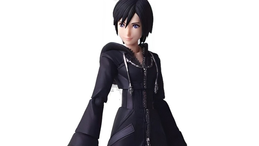 Xion figure with a black coat