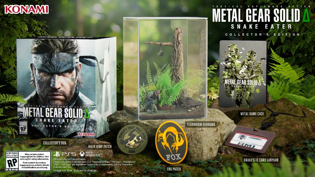 Metal Gear Solid Delta- Snake Eater Collector’s Edition Has Terrarium