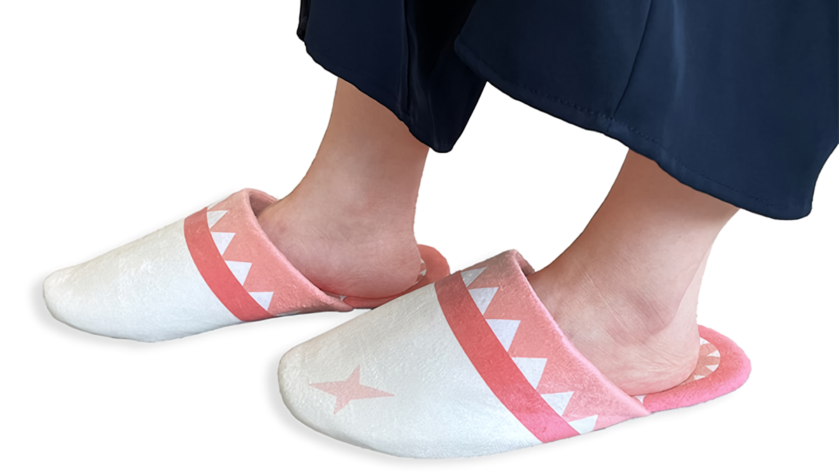 Monster Hunter House Slippers Look Like a Khezu Is Eating You