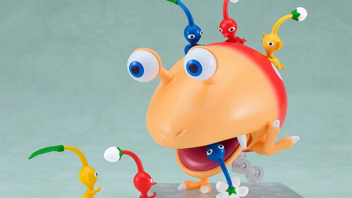 Pikmin Bulborb Nendoroid Comes With Pikmin Figures