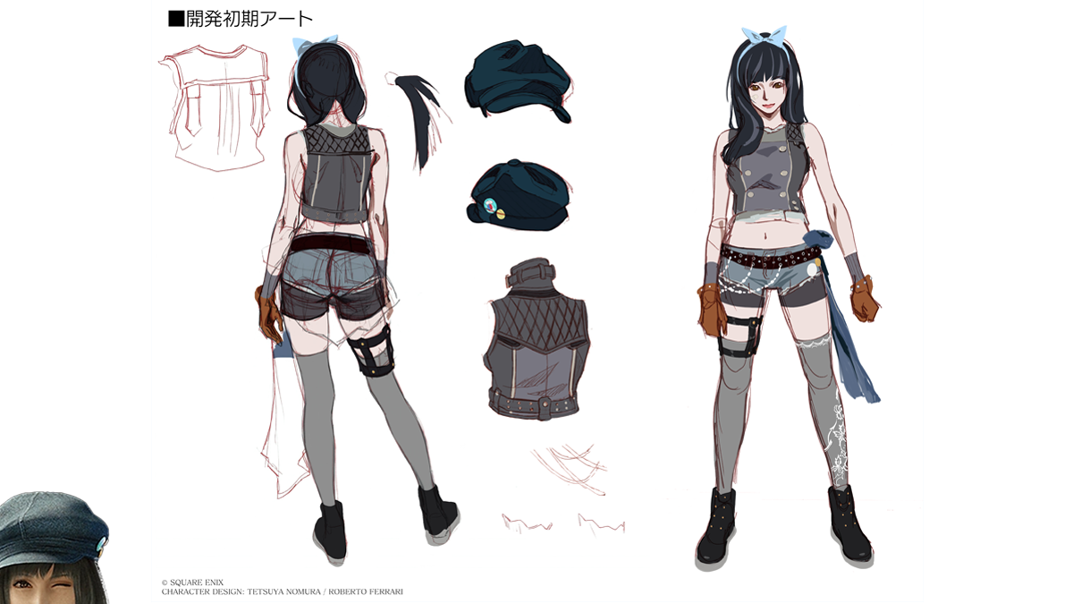 FFVII Remake Kyrie Concept Art