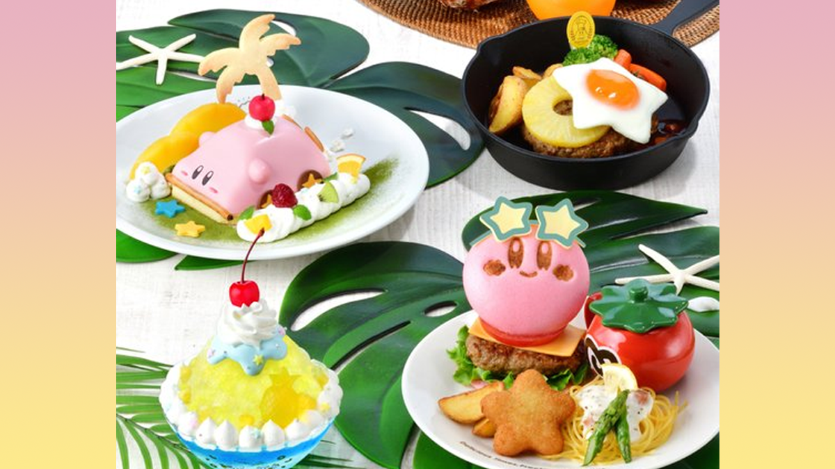 Kirby Café Summer Merchandise