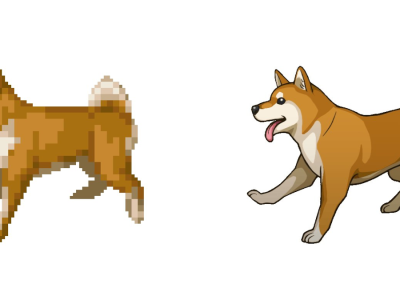 Ace Attorney Investigations Collection - Missile the dog sprite comparison