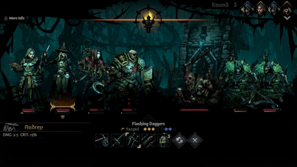 Darkest Dungeon 2 Combat skills