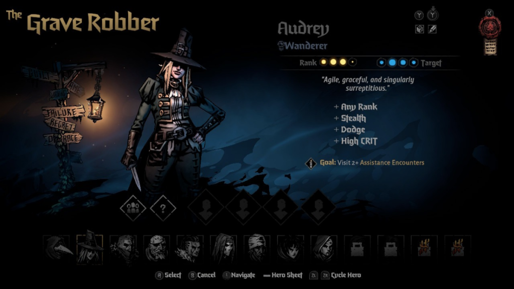 Darkest Dungeon 2 Grave Robber