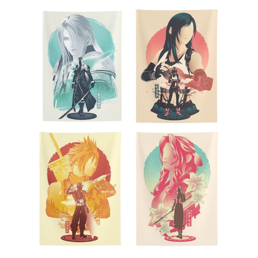 ffvii tapestries