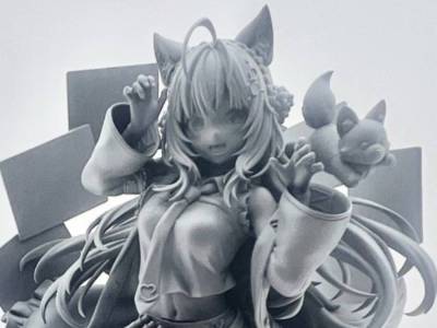 Hololive Hakui Koyori Figure Includes the Vtuber’s Mascot