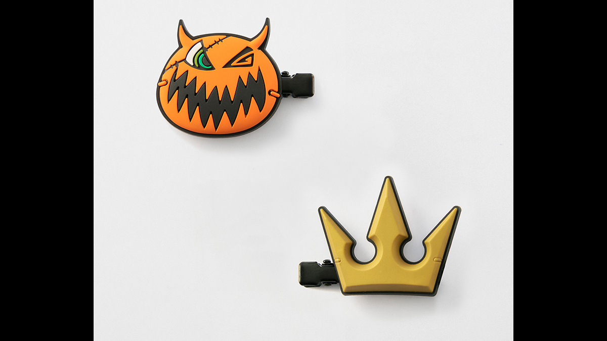 Kingdom Hearts II Halloween Town hair clips