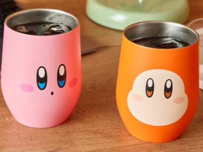 Kirby and Waddle Dee tumblers