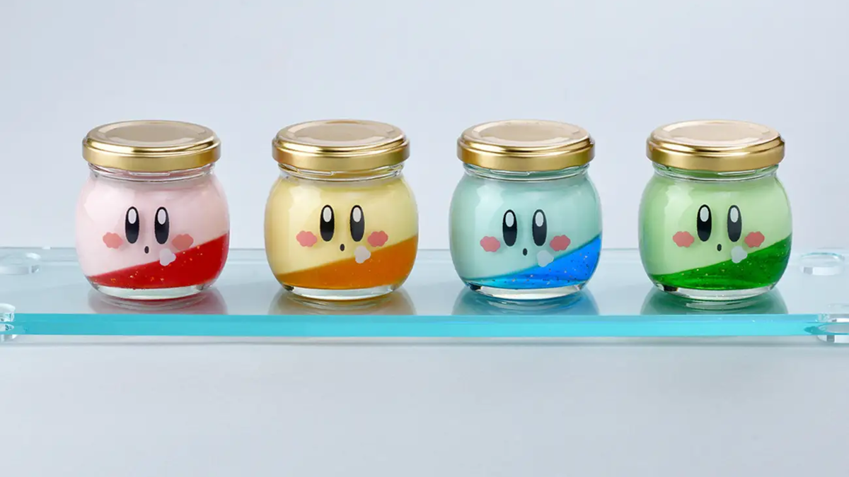 Kirby colorful puddings