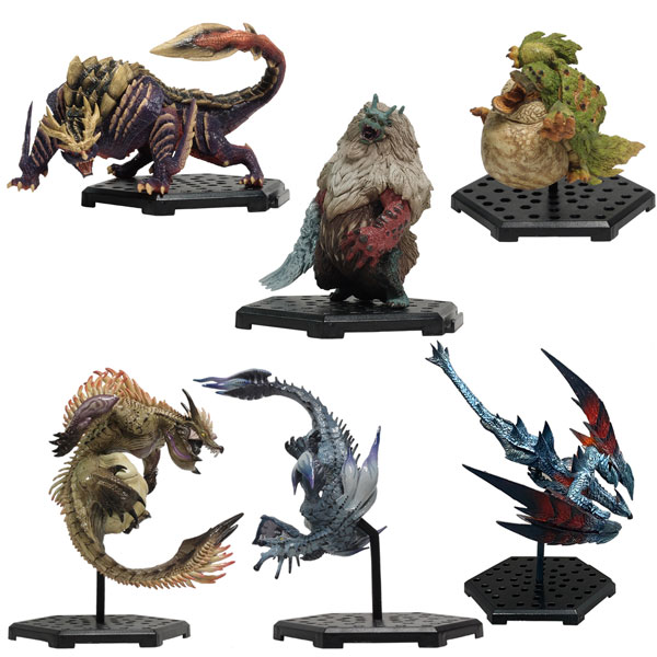 Monster Hunter Standard Model figures volumes 19-21