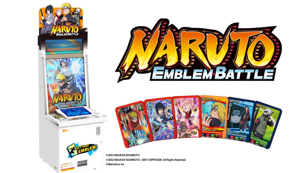 Naruto Emblem Battle Arcade Game Heading to US, Anime Expo