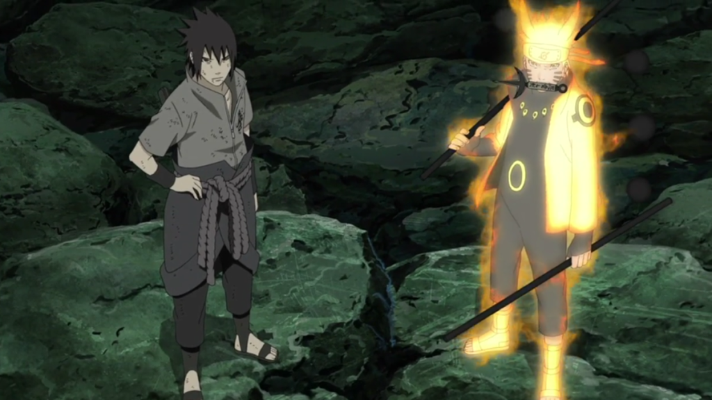 Naruto and Sasuke Naruto Shippuden