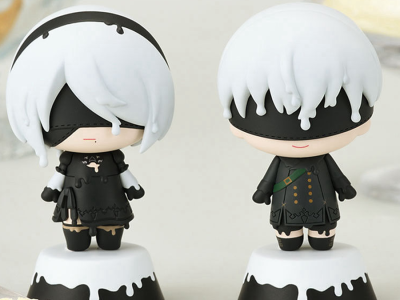 New 2B and 9S NieR Automata Mini Figures Are Melting