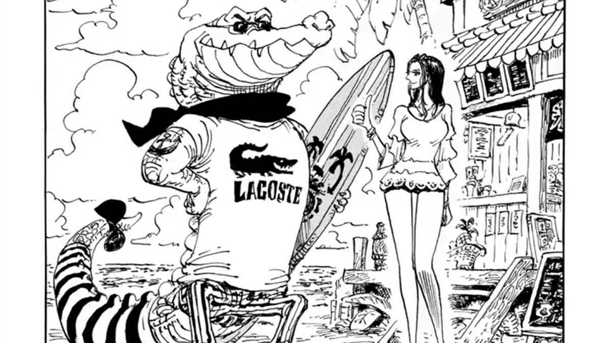 One Piece x Lacoste Collaboration Stars Nico Robin