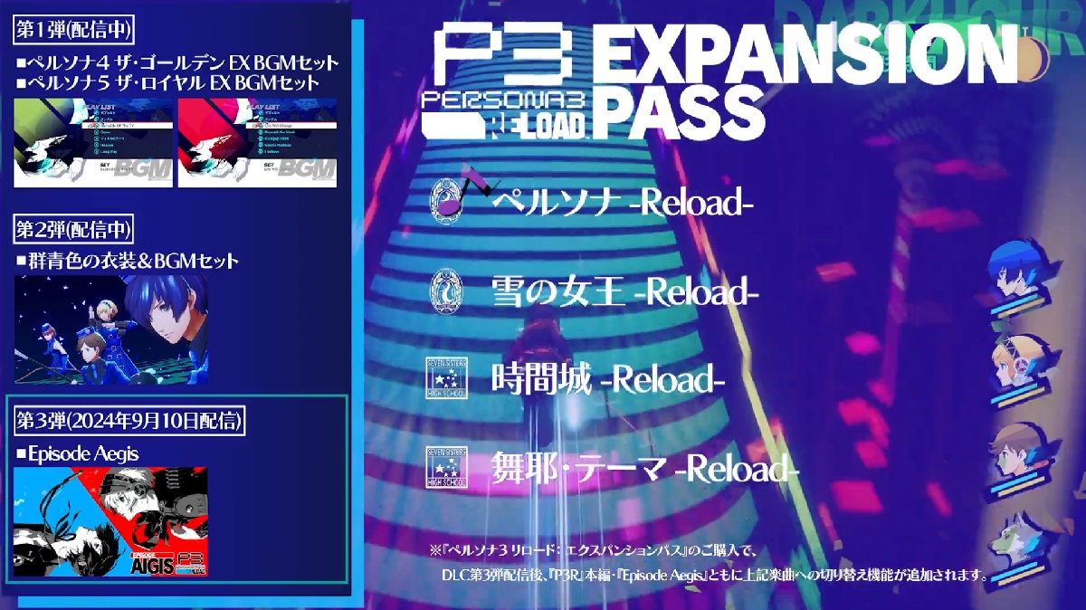 persona 3 reload tracks