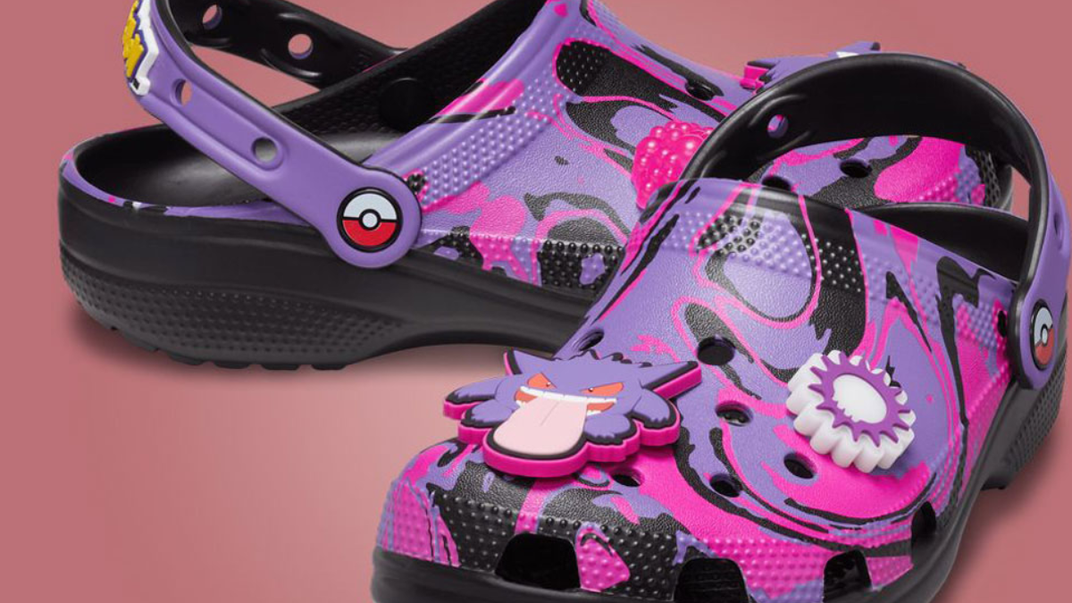 pokemon classic crocs clogs