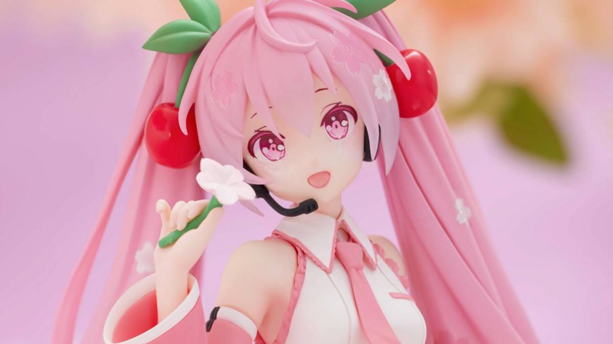 Sakura Miku 2024 Noodle Stopper Figure Appears Outside Japan